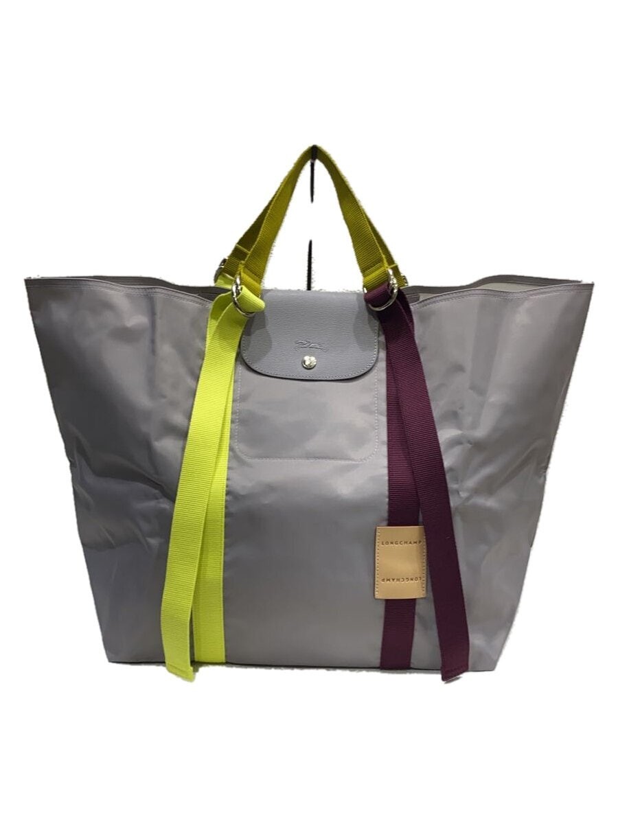 Longchamp Le Pliage Re-Play XL Tote Bag Silver Nylon | eBay