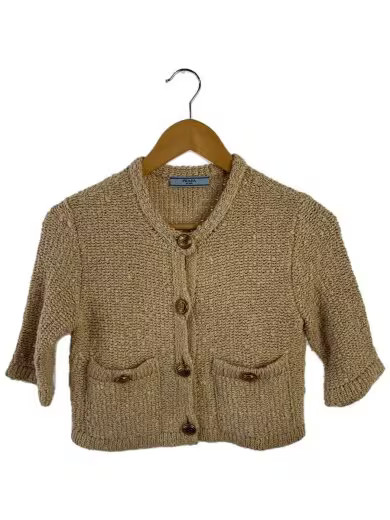 PRADA/Cardigan (Thick)/Size 36/--/BEG/P25L72