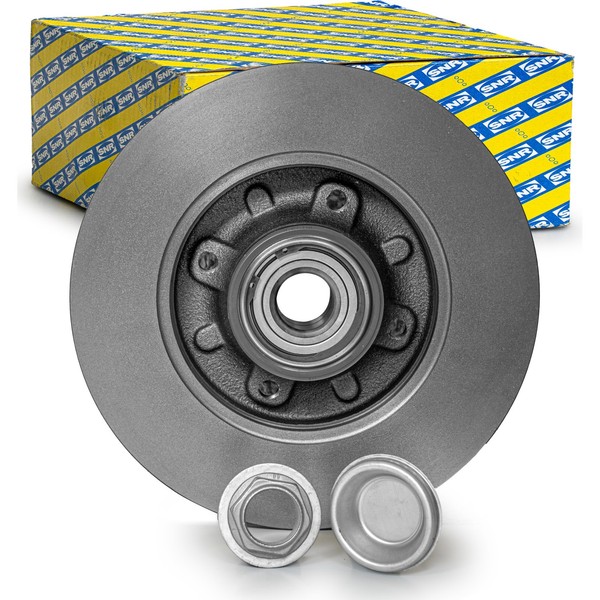 2X Snr KF159.57U Bremsscheibe FüR Citroen Peugeot Ds DS3 C4 C3 C4 Cactus 307-image