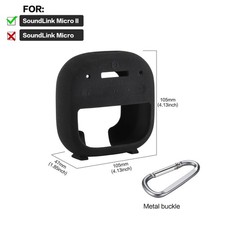 Silicone Case Soft Cover For Bose SoundLink Micro 2 Bluetooth Speaker Protection