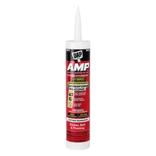AMP Advanced Modified Polymer 9 Oz. White Kitchen and Bath Sealant