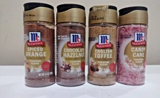 McCormick Limited Edition Holiday Finishing Sugar 2025 Set Of 4