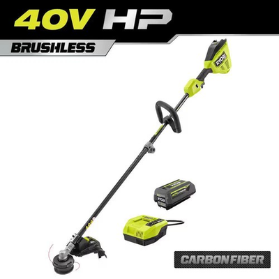 #ad PICK UP ONLY RYOBI RY40HPST01K 40V Brushless 16quot; Carbon Fiber Shaft W BATT $159.95