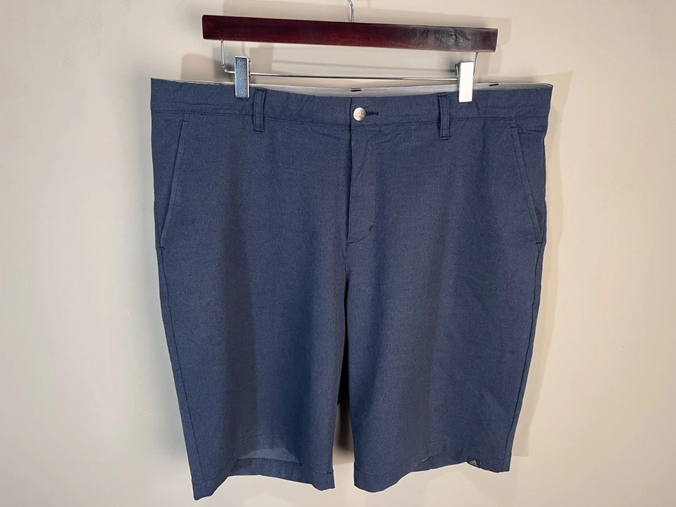 Adidas Golf Hombre Lote de 2 Pantalones Cortos Azul Frente Plano Rendimiento 38 10" Entrepierna Usados en Excelente Condición Foto 2 de 4