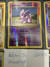 Nidoran 43/108 - UNUSED Reverse Holo - Evolutions, XY Pokemon