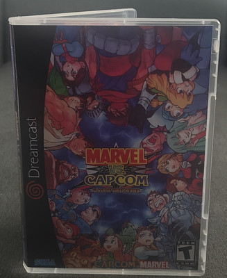 Marvel Vs Capcom Dreamcast Custom Case!