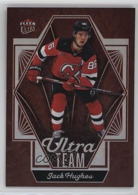 2024-25 Upper Deck Fleer Ultra Team Red /99 Jack Hughes #UT9OF40 0t9q
