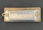 VTG. 1940's "Bright" Mini Harmonica Fob Key Ring Made Occupied Japan  XLNT. COND — photo 7