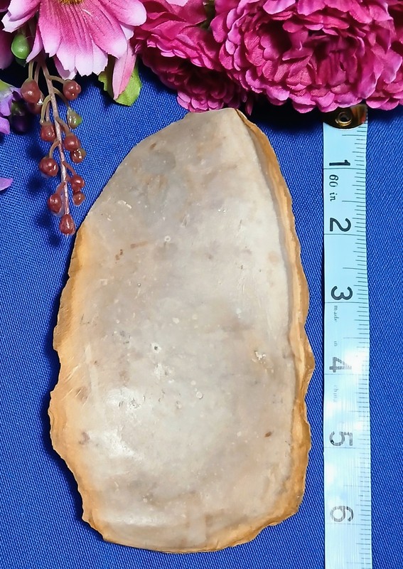 Acheulean? Native American? Hand Axe Stone Knife Biface Tool~ Chert~ Artifact 6"