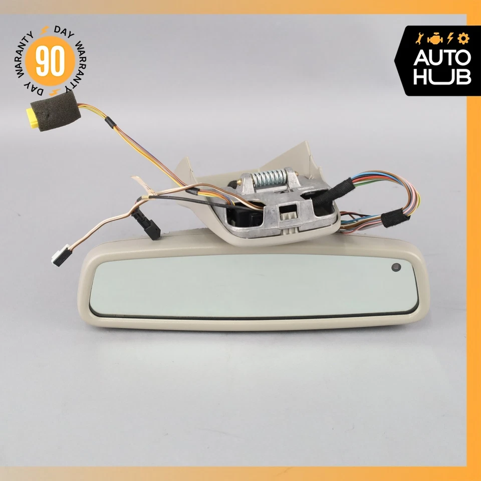 03-06 Espejo retrovisor interior gris Mercedes R230 SL500 SL55 AMG Foto 3 de 4