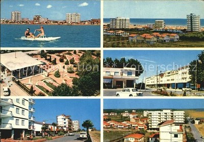 Lido di Bibione Ruderer Minigolf Stadtbilder