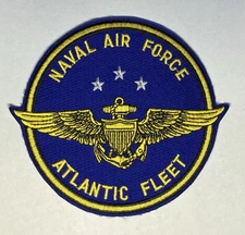NAVAL AIR FORCE ATLANTIC FLEET jacket patch