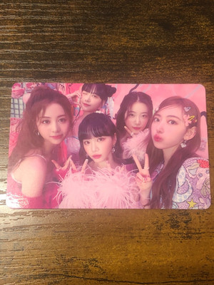 Le Sserafim Fearless Group Photocard Kpop