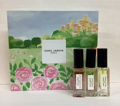 Sana Jardin Summer Fragance Gift Set EDP 3x5ml Berber, Venus & Revolution Spray