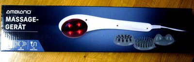 Massagegerät AMBIANO - Massage+Rotlicht +neu und ovp+
