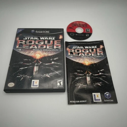 Star Wars: Rogue Leader -- Rogue Squadron II (Nintendo GameCube, 2001) CIB