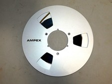 Ampex 1/4" Tape 10.5" Metal Take-Up Reel For Reel-to-Reel Decks