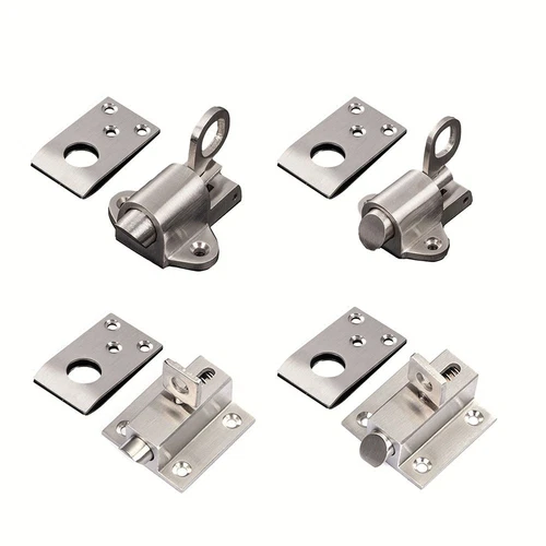 Spring Latch Door Installation Latchbolt Lightweight Portable Security - Picture 1 of 72