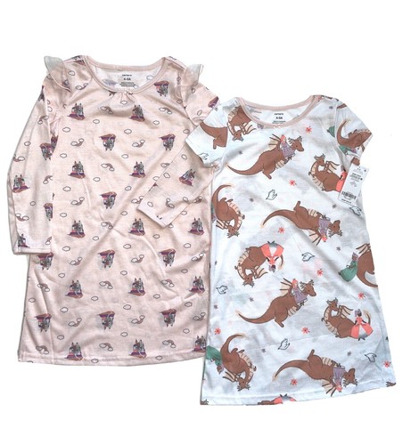 Carter's Toddler & Girls 1-2-PC Nightgown Sets; Sizes 2T, 2-3, 3T, 4T, 6-7, 8-10 - Picture 9 of 18