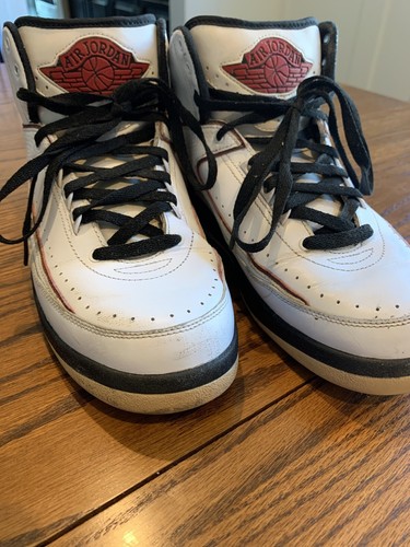 Vintage Nike Air Jordan 2 Retro QF White/Black Var