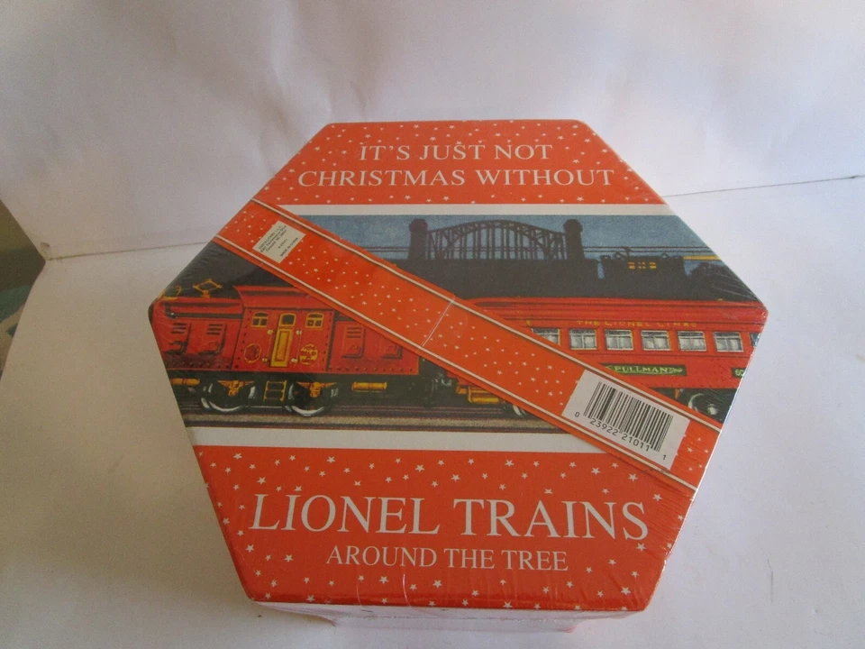 Lionel Tren Navidad Redondo Adornos Set De 14 BOLAS ADORNO LOTE NUEVO Foto 4 de 4