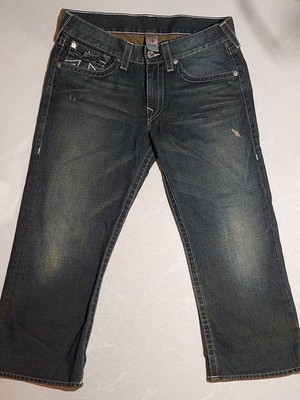 True Religion ダークデニム ジーンズ 33 True Religion Men's Size 33 Dark / Medium Wash Denim Blue