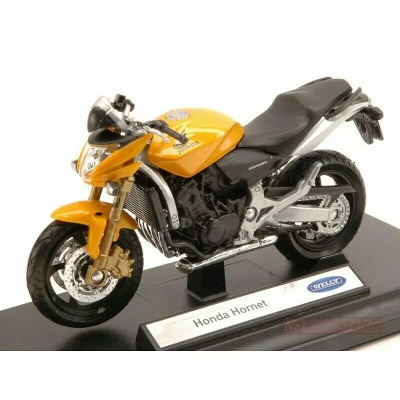 Welly 1/18 HONDA Hornet Motorcycle Model Diecast Racing Bike TOY