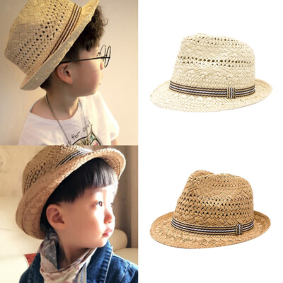 Genda 2Archer Straw Fruit Embroidered Baby Girls Sun Hat Beach Sunscreen Cap Genda 2Archer Straw Fruit Embroidered Baby Girls Sun Hat Beach Sunscreen Cap