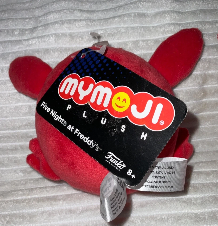 Lot of 3 Mymoji Funko FNAF Captain Foxy Head Five Nights at Freddy's Plush A16 - Image 3 of 4