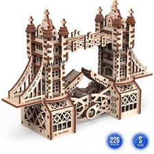 Tower Bridge - 3D wooden constructor puzzles