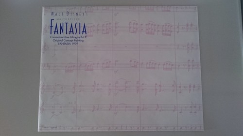 IL CAPOLAVORO DI WALT DISNEY FANTASIA 2 VIDEOCASSETTE LITOGRAFIA ORIGINALE - Foto 7 di 9