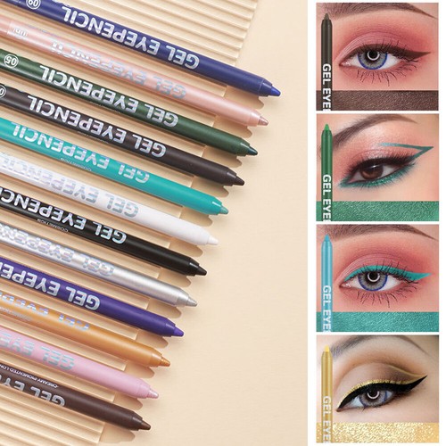 Eyeliner Lasting Gel Liquid Liner Colorful Eye Pencil Waterpoof Long Pen