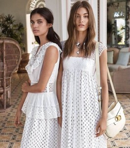 tory burch white dress