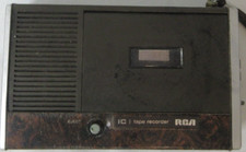 Rca Portable Ic Tape Recorder Model Yzb387t Vintage For Parts Or Repair As Is