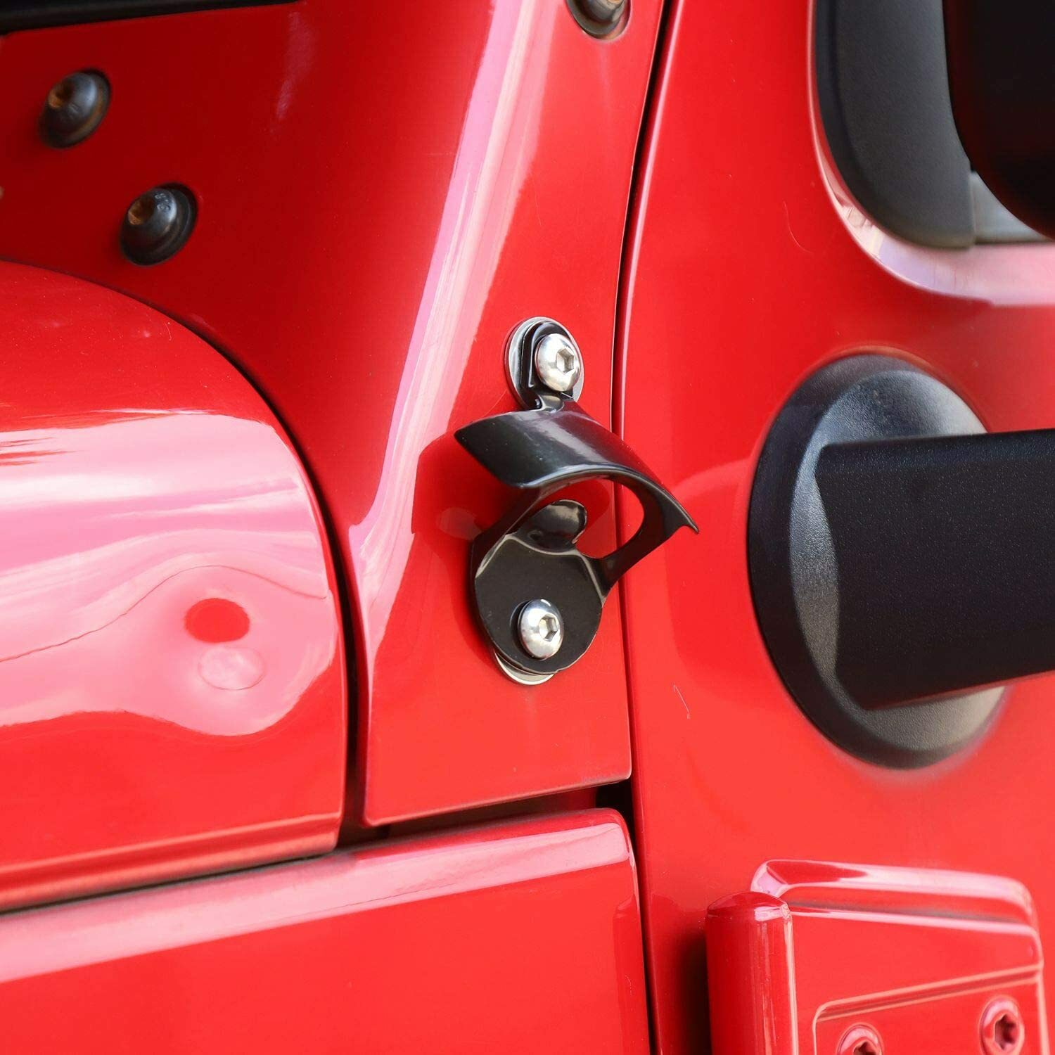 Body Mounted Bottle Opener for Jeep Wrangler JK JKU Unlimited 20072018