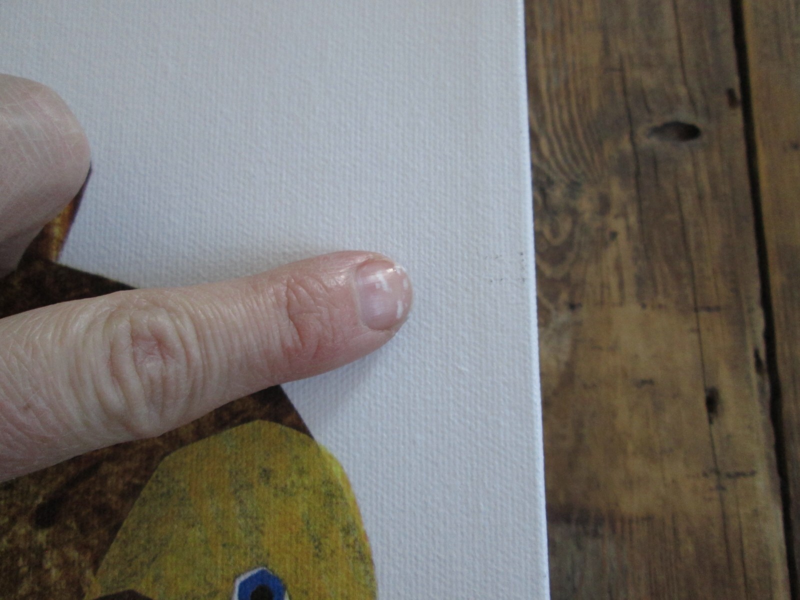 Oopsy daisy Eric Carle's Brown Bear Large Canvas Wall Art 18"x24" Stretched