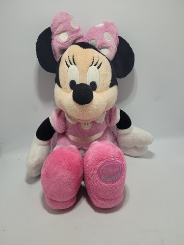 DISNEY MINNIE MOUSE PINK POLKA DOT OUTFIT 12"CUDDLY PLUSH SOFT TOY DISNEY STORE - Picture 6 of 18
