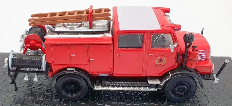 Atlas Edition 9cm Long Model Fire Truck 4144 116 - Horch H3A - Image 3 of 4
