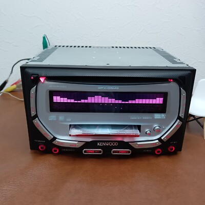 リペア済 MD/CD/TAPE/FM/AM/AUX KENWOOD リモコン付 Kenwood DPX-05MD Car Audio 2DIN CD MD Radio Player Head Unit