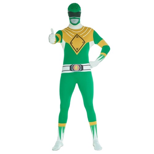 Power Ranger groen Morphsuit Kostuum. De coolste Power Ranger groen Morphsuit Kostuum. De coolste