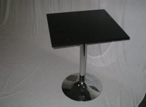 Tavolo Saturno R 70x70 Top Legno Nero Bar Ristorante Hotel Discoteca Cucina Ebay