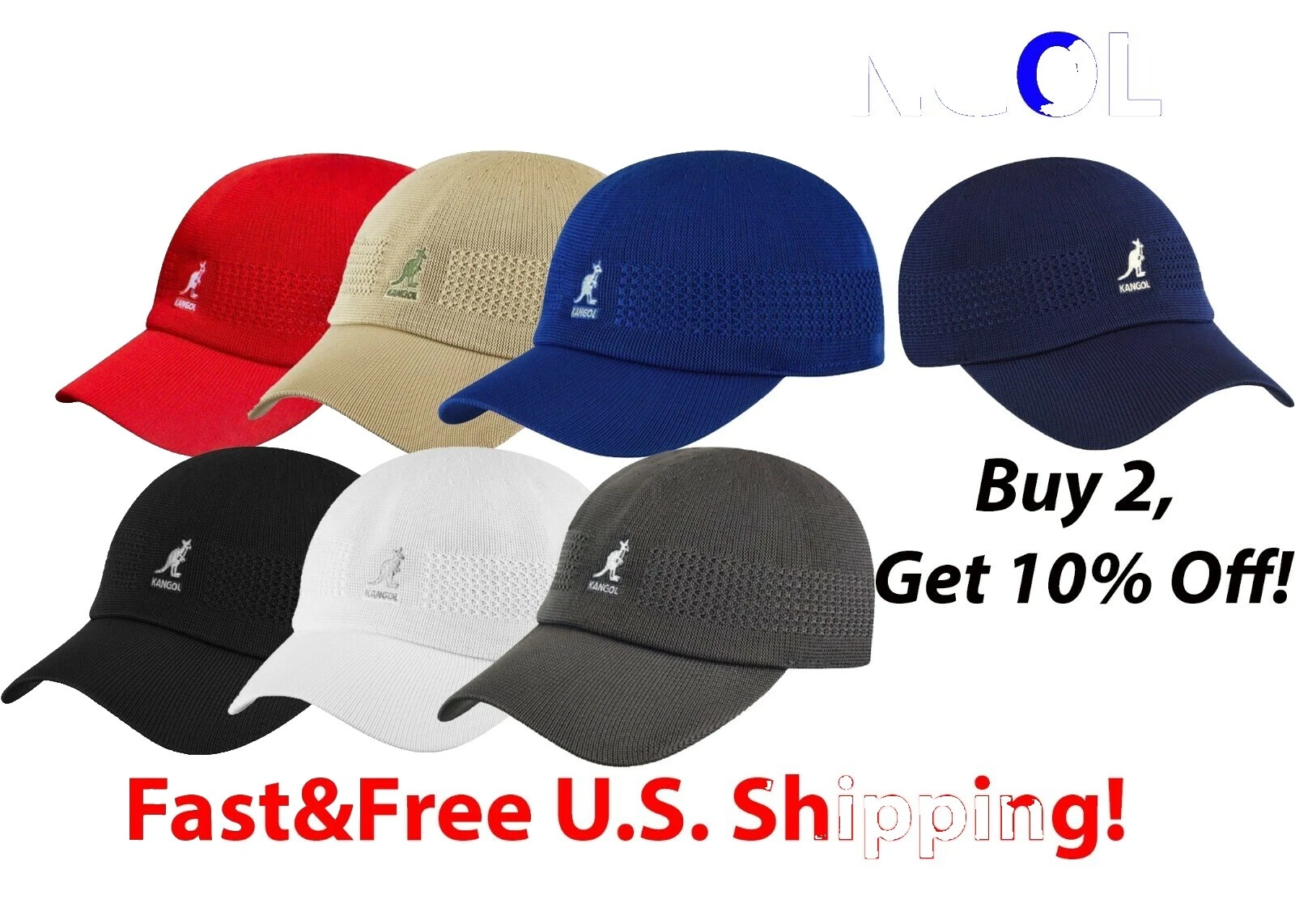 Kangol Multicolor Hats for Men