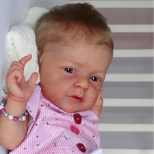 22'' Reborn Baby Unpainted Doll Kit Unfinished Newborn DIY Baby Parts Toy New