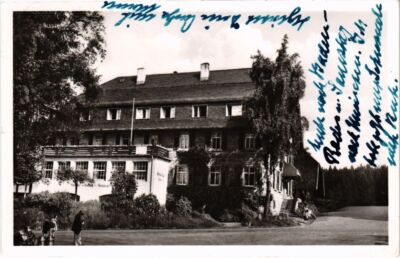 Old postcard postcard Kurhaus Rothaus GERMANY (1019628)