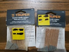 Lot 2 HAMMER HANDLE WEDGE 33949 TRUPER WEDGES FOR SMALL HAMMERS