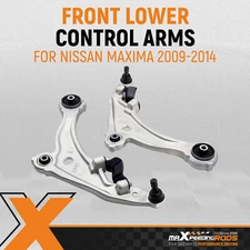 2x Front Lower Control Arms w/Ball Joint for 2009-2013 2014 Nissan Maxima 4 Door