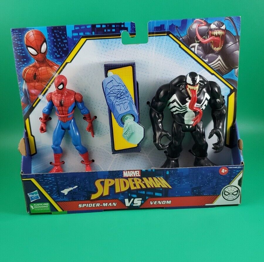  Spider-Man Marvel Vs Venom Battle Packs, 6-Inch-Scale