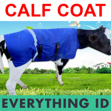CALF COAT - THICK INSULATED BLANKET COW COVER JACKET RUG VEST WATER & WIND PROOF