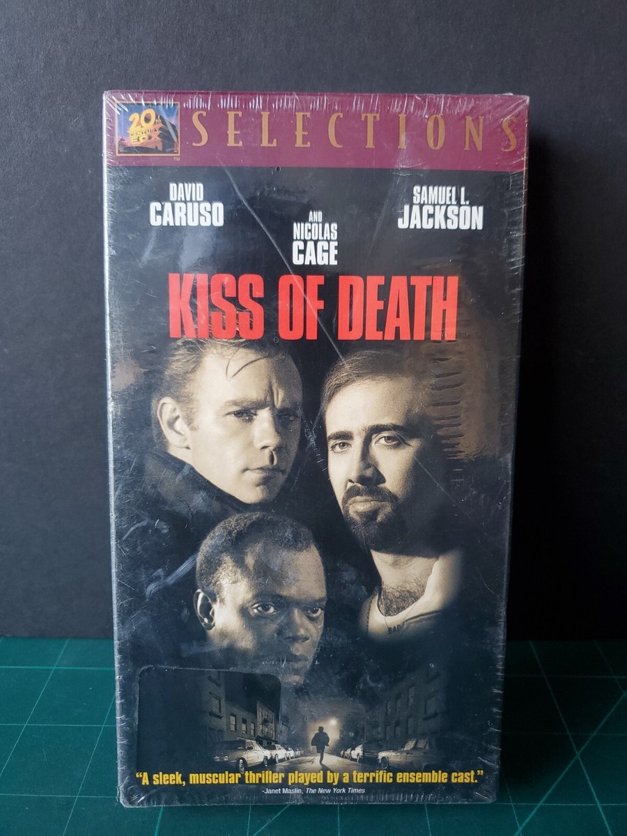 Kiss of Death VHS 1995 Samuel L Jackson Nicolas Cage 20th