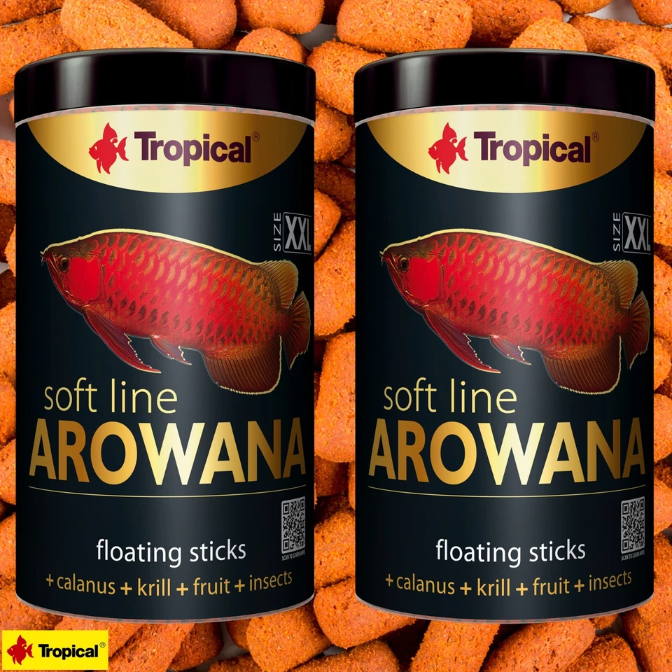 Tropical Soft Line Arowana XXL 2x 1L (1000ml) Farbförderndes Futter